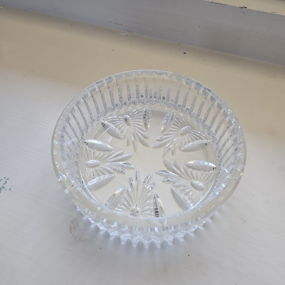 Elegant Clear Glass Bowl